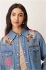 X Лэйни Уилсон — джинсовая рубашка свободного кроя с вышивкой артикул 154746389