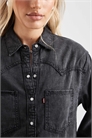 Рубашка из джинсовой ткани Teodora в стиле вестерн артикул 150049780