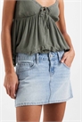 Джинсовая мини-юбка Y2K артикул 155638040