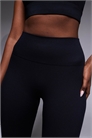 Леггинсы для занятий спортом с высокой талией и плавным кроем артикул 141490748
