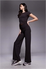 Брюки для танцев Icon с мягкой поверхностью, высокой талией и широкими брючинами артикул 154899920
