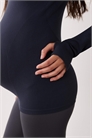 Бесшовная майка с длинными рукавами для беременных артикул 151739001