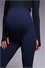 Бесшовные легинсы для фитнеса с высокой талией, моделирующие фигуру беременных артикул 151671758