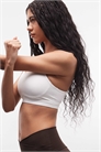 Спортивный бюстгальтер adidas Training Optime Essentials с высокой степенью поддержки артикул 150043875