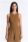 Топ из трикотажа без рукавов артикул 155823307