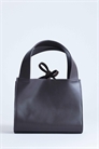 Небольшая сумка из натуральной замши и кожи с завязками артикул 147900147