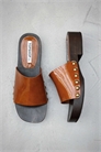 Кожаные деревянные сабо Harley премиум-класса артикул 143185713