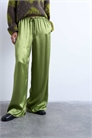 Брюки из гофрированного атласа с широкими брючинами артикул 147897688