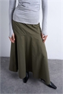 Юбка-макси с заниженной талией и полным кругом артикул 150834075