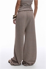 Брюки с низкой посадкой и полосками артикул 144210069