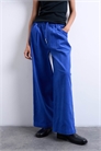 Брюки с широкими брючинами и шнурком артикул 149242566