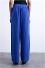 Брюки с широкими брючинами и шнурком артикул 149242566