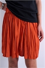Мини-юбка из гофрированной ткани артикул 142432513