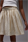 Мини-юбка из гофрированной ткани артикул 142432512