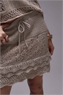 Мини-юбка, выполненная в технике «под вязаное» co-ord артикул 147827057
