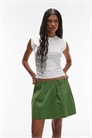 Мини-юбка из поплина артикул 147788390