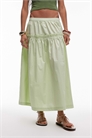 Юбка из поплина с оборками артикул 140556564