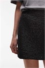 Мини-юбка с жаккардовым узором артикул 138664703