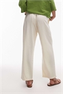 Брюки средней посадки из льна нестандартной длины артикул 140464965