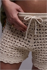 Шорты из трикотажа с вышивкой артикул 140143064