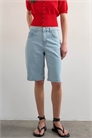 Длинные джинсовые шорты артикул 148859429