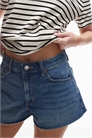Джинсовые шорты А-силуэта артикул 139622959