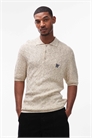 Поло из трикотажа с ламинированной отделкой артикул 155116715