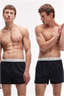Набор из 2-х пар боксеров из хлопка Signature артикул 154150243