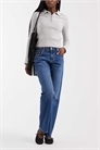 Джинсы Bree с низкой посадкой и прямым кроем артикул 153146744