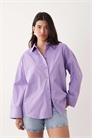 Рубашка с широкими рукавами артикул 155646915