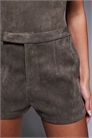 Шорты из искусственной замши классического кроя co-ord артикул 150970049