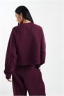 Свитшот свободного кроя с рагланными рукавами артикул 152469811