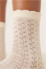 Носки с оборками из ткани «пойнтелл» артикул 152929813