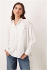 Рубашка из мягкого хлопкового поплина артикул 154173602