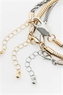 Набор браслетов унисекс из смешанных металлов артикул 150498567