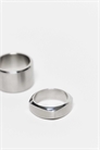 Набор из 2 водонепроницаемых колец из нержавеющей стали разных размеров артикул 148522985