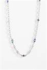 Колье из камней и цепочки артикул 155054684