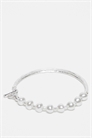 Браслет-кольцо с жемчугом на цепочке, унисекс артикул 149548783
