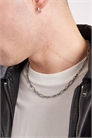 Водонепроницаемое колье из нержавеющей стали с звеньями различной формы артикул 152898660