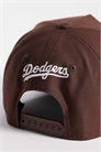 Кепка LA Dodgers с логотипом в виде контура E-frame, коричневого цвета артикул 154894891