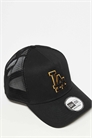 Кепка-тракер с логотипом LA Dodgers, черная артикул 154894878