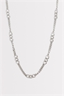 Колье с цепочкой из звеньев разной длины артикул 155215977
