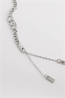 Колье с цепочкой из звеньев разной длины артикул 155215977