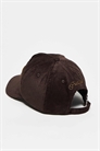 Кепка со слоганом, коричневая артикул 154082837