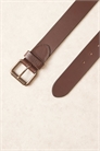 Кожаный ремень Allanton коричневого цвета - BROWN артикул 150037805