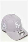 Кепка NY Yankees 9forty с вышитым боковым нашивком артикул 154894886