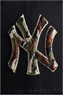 Кепка NY Yankees 9forty с логотипом в камуфляжном стиле артикул 154894938