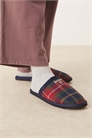 Тапочки-муле Everitt с узором «тартан» артикул 150039357