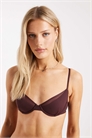 Бюстгальтер с косточками и двойным слоем артикул 154269836