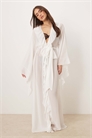 Халат «Белла» в пол с оборками артикул 154631242